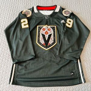 Vegas Golden Knights #29 Marc-Andre Fleury Adidas Latino Heritage Night Jersey